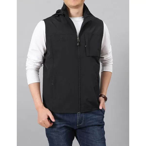 Gihuo Men's Golf Lightweight Photo Vest Fishing Travel Safari Vest