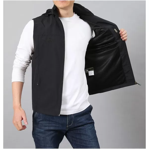 Gihuo Men's Golf Lightweight Photo Vest Fishing Travel Safari Vest