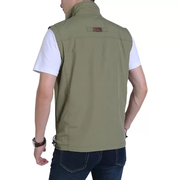 Gihuo Men's Golf Lightweight Photo Vest Fishing Travel Safari Vest