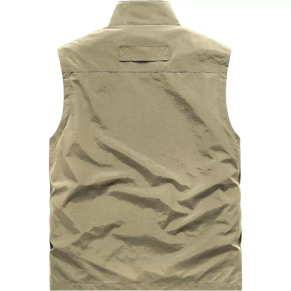Gihuo Men's Golf Lightweight Photo Vest Fishing Travel Safari Vest