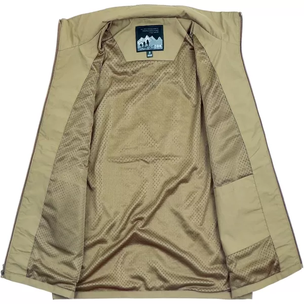 Gihuo Men's Golf Lightweight Photo Vest Fishing Travel Safari Vest