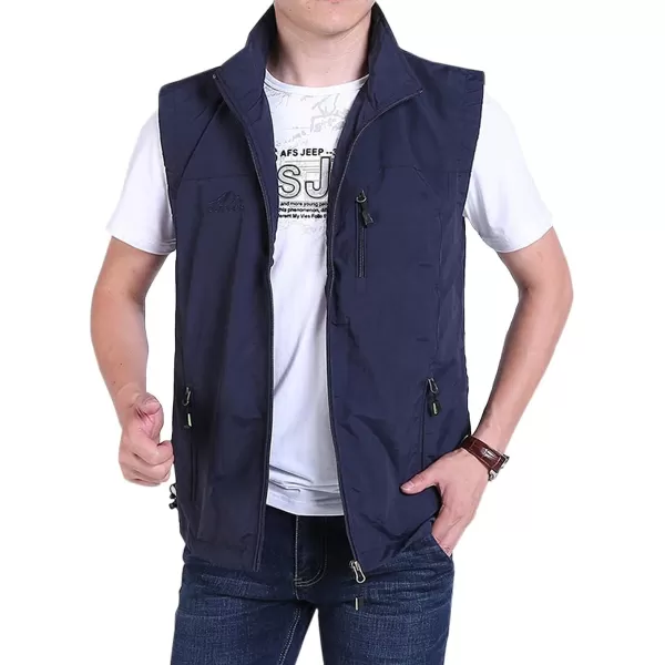 Gihuo Men's Golf Lightweight Photo Vest Fishing Travel Safari Vest
