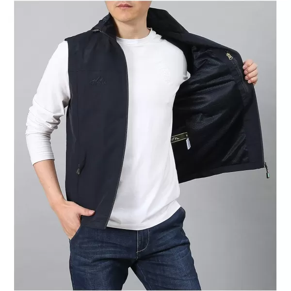 Gihuo Men's Golf Lightweight Photo Vest Fishing Travel Safari Vest