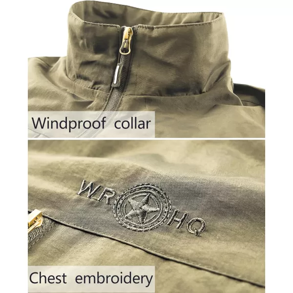 Gihuo Men's Lightweight Quick Dry Outdoor Multi Pockets Fishing Vest