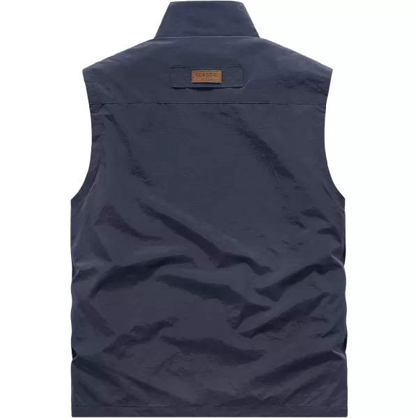 Gihuo Men's Lightweight Quick Dry Outdoor Multi Pockets Fishing Vest