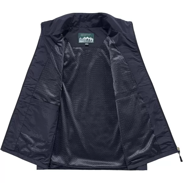 Gihuo Men's Lightweight Quick Dry Outdoor Multi Pockets Fishing Vest