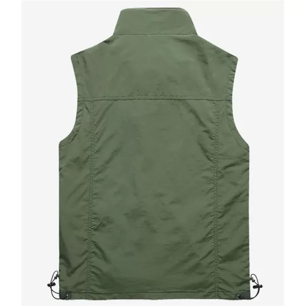 Gihuo Men's Lightweight Quick Dry Outdoor Multi Pockets Fishing Vest