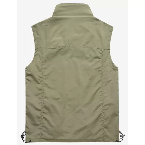 Gihuo Men's Lightweight Quick Dry Outdoor Multi Pockets Fishing Vest