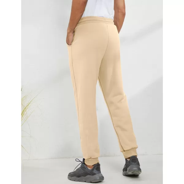 Gihuo Men's Winter Fleece Pants Sherpa Lined Sweatpants Active Running Jogger Pants)