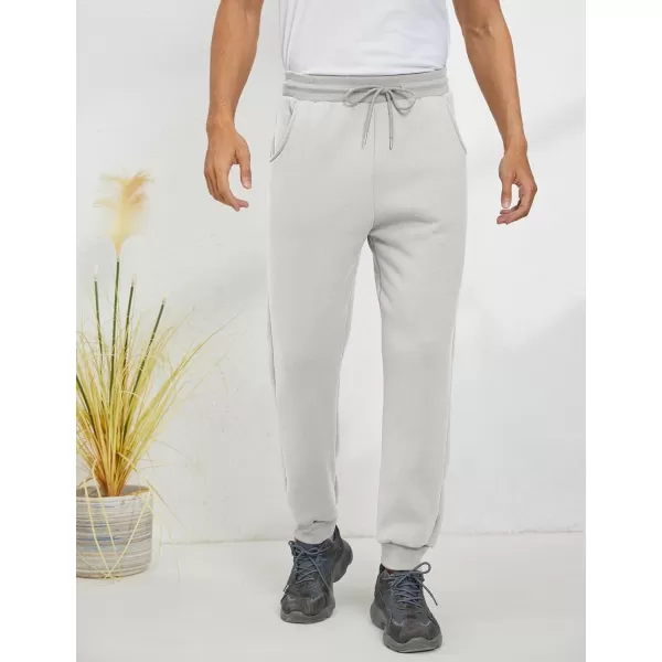 Gihuo Men's Winter Fleece Pants Sherpa Lined Sweatpants Active Running Jogger Pants)