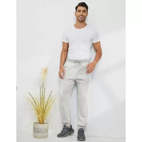 Gihuo Men's Winter Fleece Pants Sherpa Lined Sweatpants Active Running Jogger Pants)