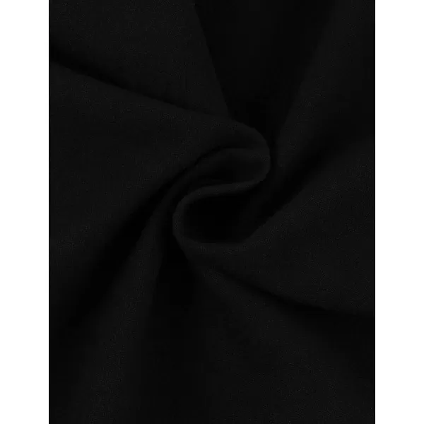 Gihuo Women' s Button Lantern Sleeve Shorts Romper Elastic Waist Summer Casual Pleated Jumpsuits