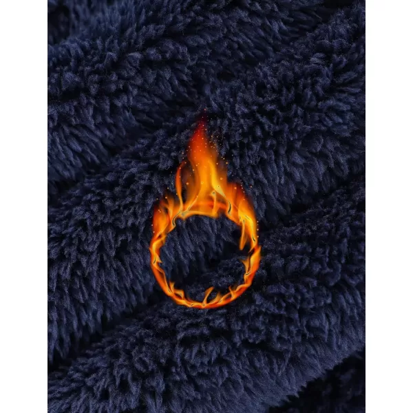 Gihuo Women' s Fluffy Pajamas Set Fleece Pullover Pants Loose Plush Sleepwear 2 Piece Pjs Set Warm Loungewear Fuzzy