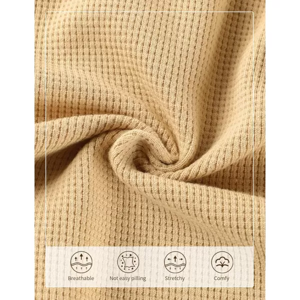 Gihuo Women’ s Waffle Knit Hoodie Long Sleeve Cropped Hooded Sweatshirts Zip Up Fashion Jacket with Kanga Pocket