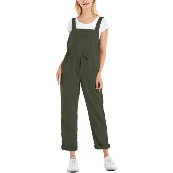 Gihuo Women's Adjustable Straps Loose Fashion Overalls Casual Jumpsuit
