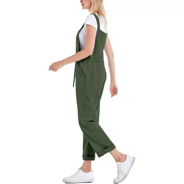 Gihuo Women's Adjustable Straps Loose Fashion Overalls Casual Jumpsuit