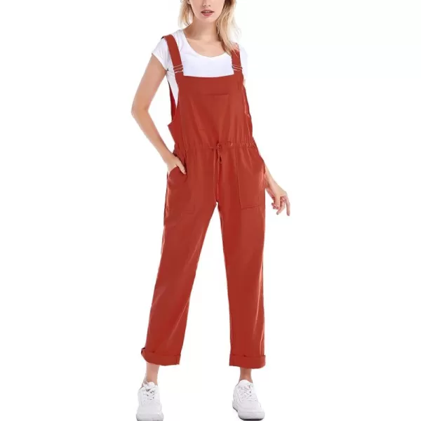 Gihuo Women's Adjustable Straps Loose Fashion Overalls Casual Jumpsuit