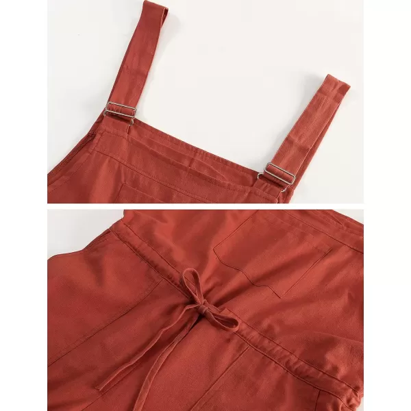 Gihuo Women's Adjustable Straps Loose Fashion Overalls Casual Jumpsuit