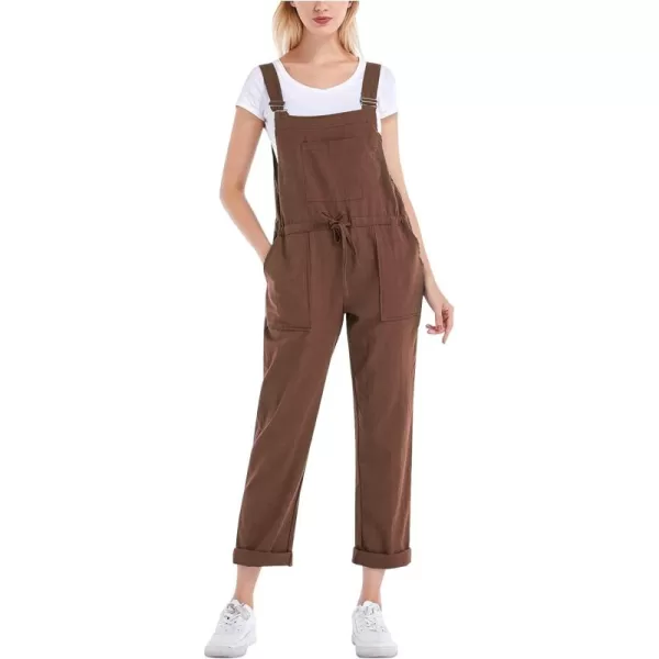 Gihuo Women's Adjustable Straps Loose Fashion Overalls Casual Jumpsuit