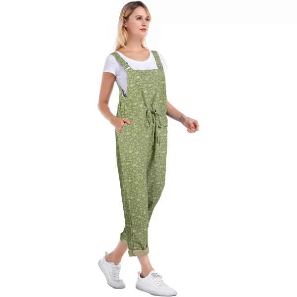 Gihuo Women's Adjustable Straps Loose Fashion Overalls Casual Jumpsuit