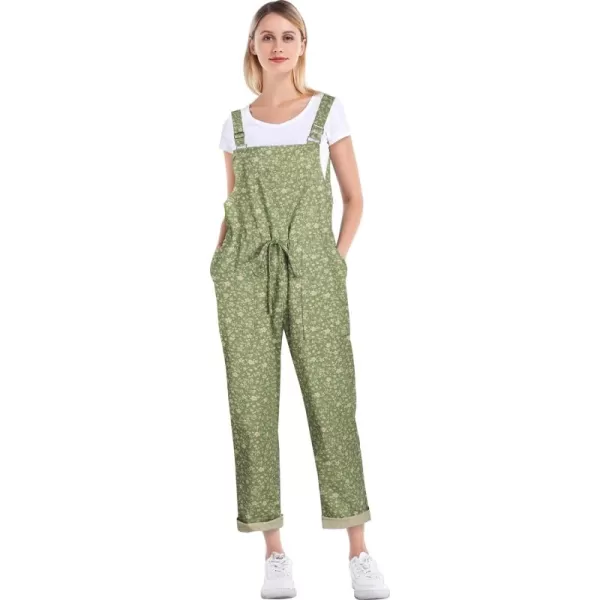 Gihuo Women's Adjustable Straps Loose Fashion Overalls Casual Jumpsuit