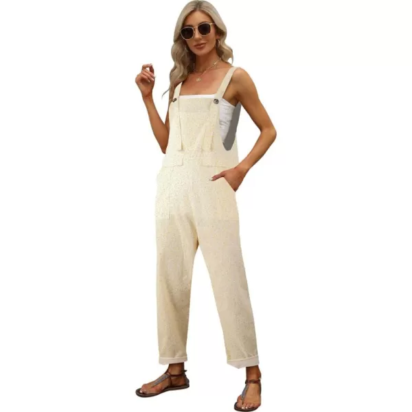 Gihuo Women's Adjustable Straps Loose Fashion Overalls Casual Jumpsuit