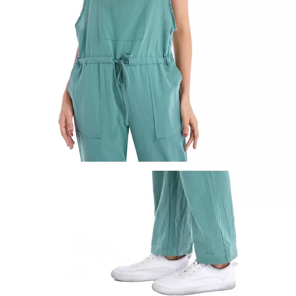 Gihuo Women's Adjustable Straps Loose Fashion Overalls Casual Jumpsuit