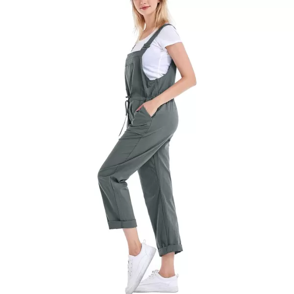 Gihuo Women's Adjustable Straps Loose Fashion Overalls Casual Jumpsuit