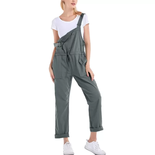 Gihuo Women's Adjustable Straps Loose Fashion Overalls Casual Jumpsuit