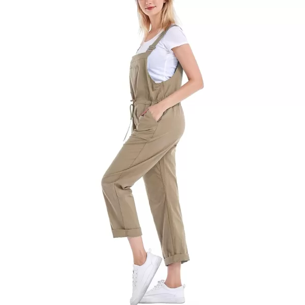 Gihuo Women's Adjustable Straps Loose Fashion Overalls Casual Jumpsuit