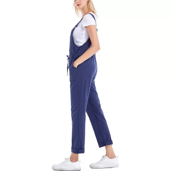 Gihuo Women's Adjustable Straps Loose Fashion Overalls Casual Jumpsuit