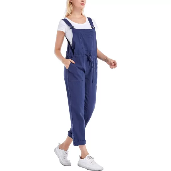 Gihuo Women's Adjustable Straps Loose Fashion Overalls Casual Jumpsuit