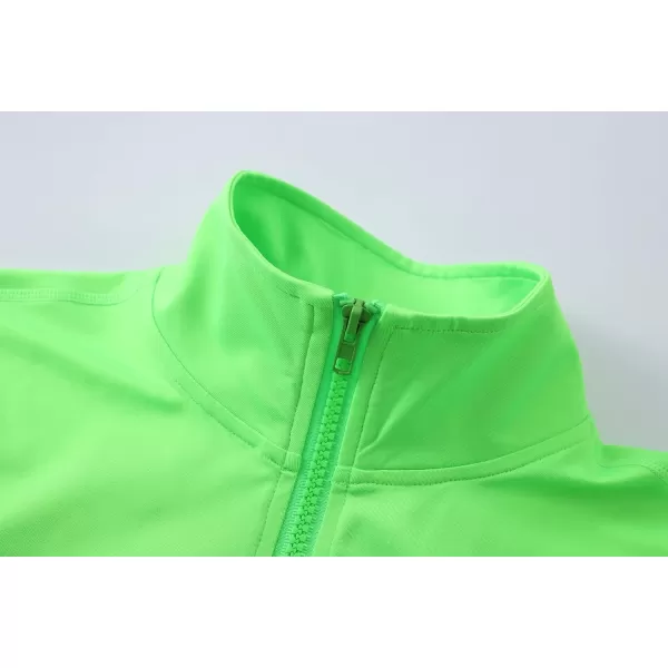 Gihuo Women's Athletic Full Zip Lightweight Workout Jacket with Thumb Holes