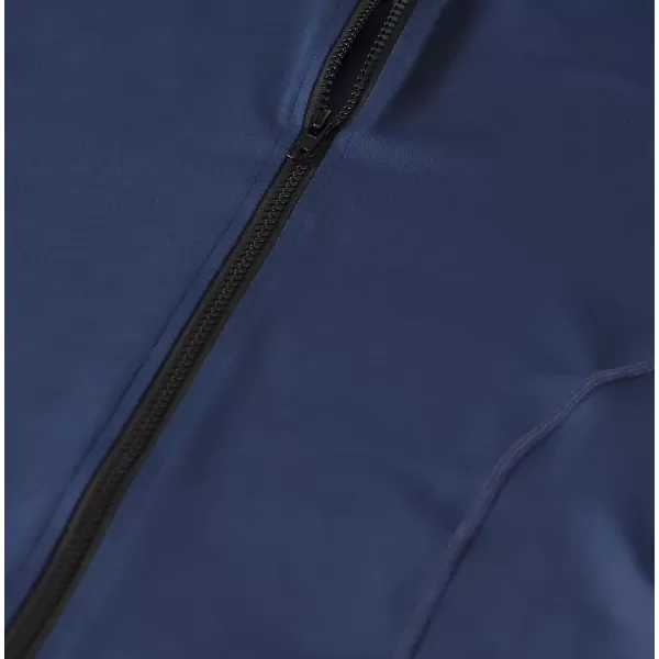 Gihuo Women's Athletic Full Zip Lightweight Workout Jacket with Thumb Holes