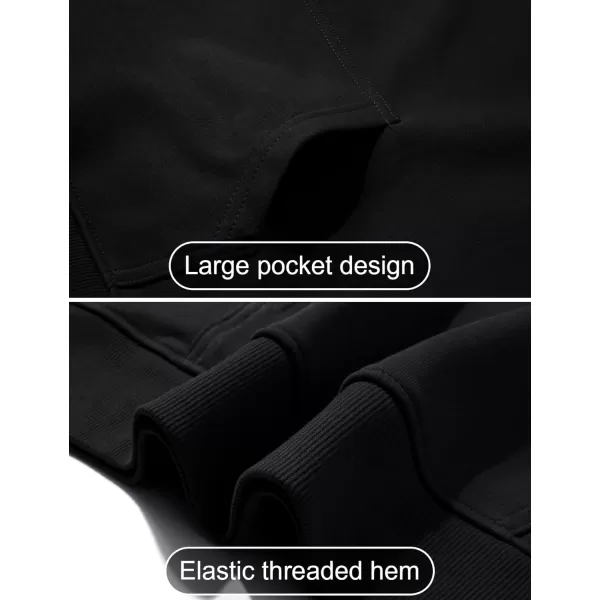 Gihuo Women's Basic Long Sleeve Pullover Loose Fit Drawstring Hoodies Graphic Sweatshirt with Pockets
