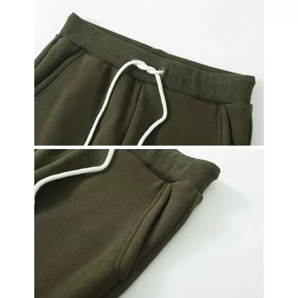 Gihuo Women's Fleece Lined Pants Sweat Pants Casual Sweatpants