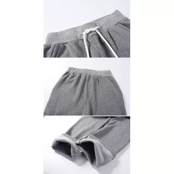 Gihuo Women's Fleece Lined Pants Sweat Pants Casual Sweatpants