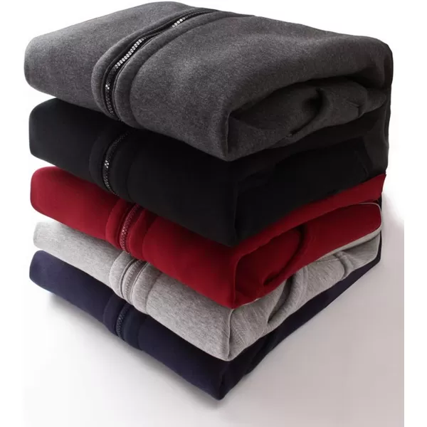Gihuo Women's Sherpa Fleece Lined Hoodie Zip Up Hooded Sweatshirt Jacket