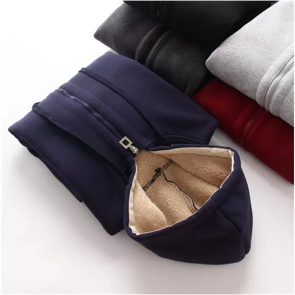 Gihuo Women's Sherpa Fleece Lined Hoodie Zip Up Hooded Sweatshirt Jacket