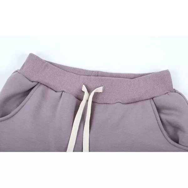 Gihuo Women's Sherpa Lined Sweatpants Winter Jogger Sweatpants