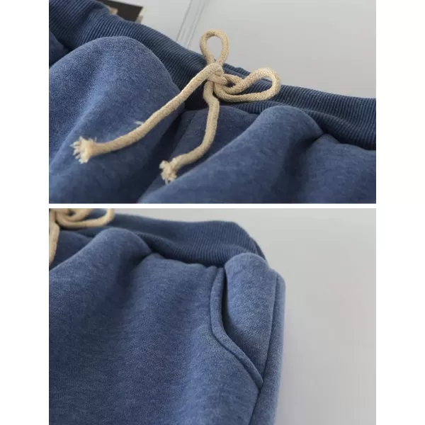 Gihuo Women's Winter Warm Fleece Pants Sherpa Lined Sweatpants Jogger Track Pants