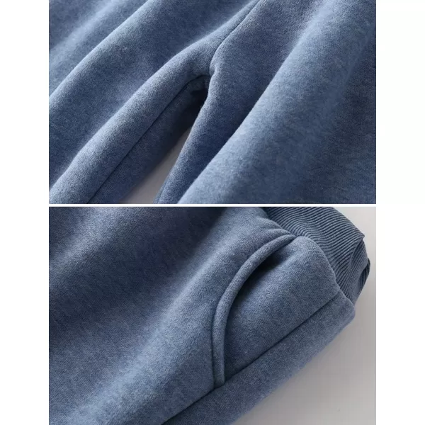 Gihuo Women's Winter Warm Fleece Pants Sherpa Lined Sweatpants Jogger Track Pants