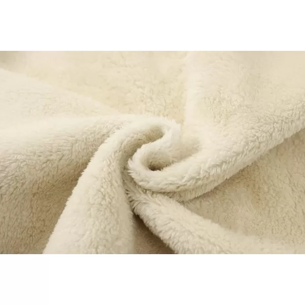 Gihuo Women's Winter Warm Hoodie Sherpa Fleece Lined Pullover Hoodie Hooded Sweatshirt