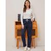 imageGihuo Sweatpants Women Fleece Lined Pants Casual Sweatpants Winter Warm Lounge Athletic Joggers Pants with PocketsNavy