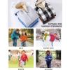imageGihuo Unisex Boys Girls Winter Warm Sherpa Lined Zip Up Sweatshirt Fleece Jacket Kids Hoodie OuterwearLightgrey