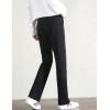 imageGihuo Womens Casual Active OpenBottom Sports Running SweatpantBlack