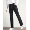 imageGihuo Womens Casual Active OpenBottom Sports Running SweatpantBlack