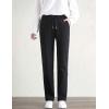imageGihuo Womens Casual Active OpenBottom Sports Running SweatpantBlack