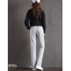 imageGihuo Womens Casual Active OpenBottom Sports Running SweatpantLight Grey