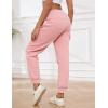 imageGihuo Womens Sherpa Lined Sweatpants Winter Casual Jogger Sweat Pants Warm Athletic Thermal Fleece Lining Lounge Pants02pink